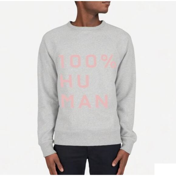 Everlane 100% Human French Terry Unisex Sweatshirt XXXS NWT - Picture 1 of 6